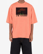“ALL THAT JAZZ” OVERSIZED DROP-SHOULDER TEE